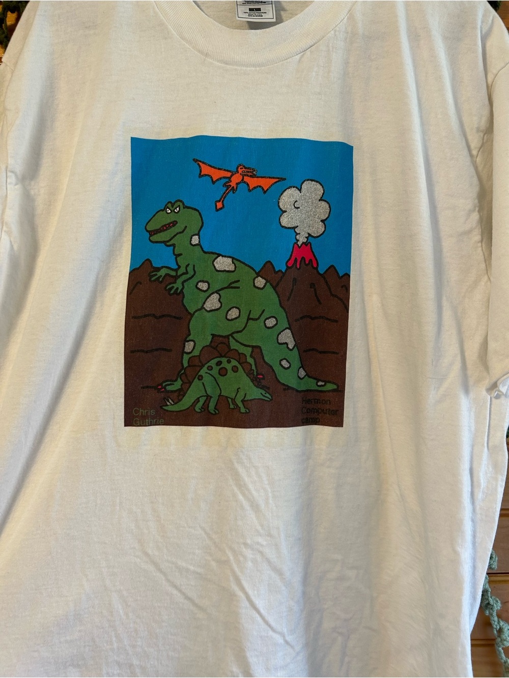Fun Dinosaur Graphic Tee - Picture 2 of 5